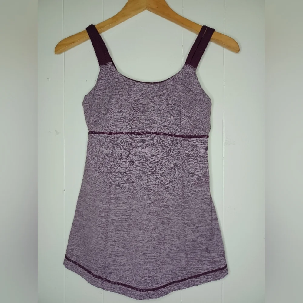 lululemon athletica Heathered Purple Camisole